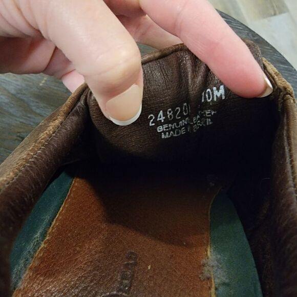 Duck Head Brown Leather Shoes Size 10 - Picture 5 of 6